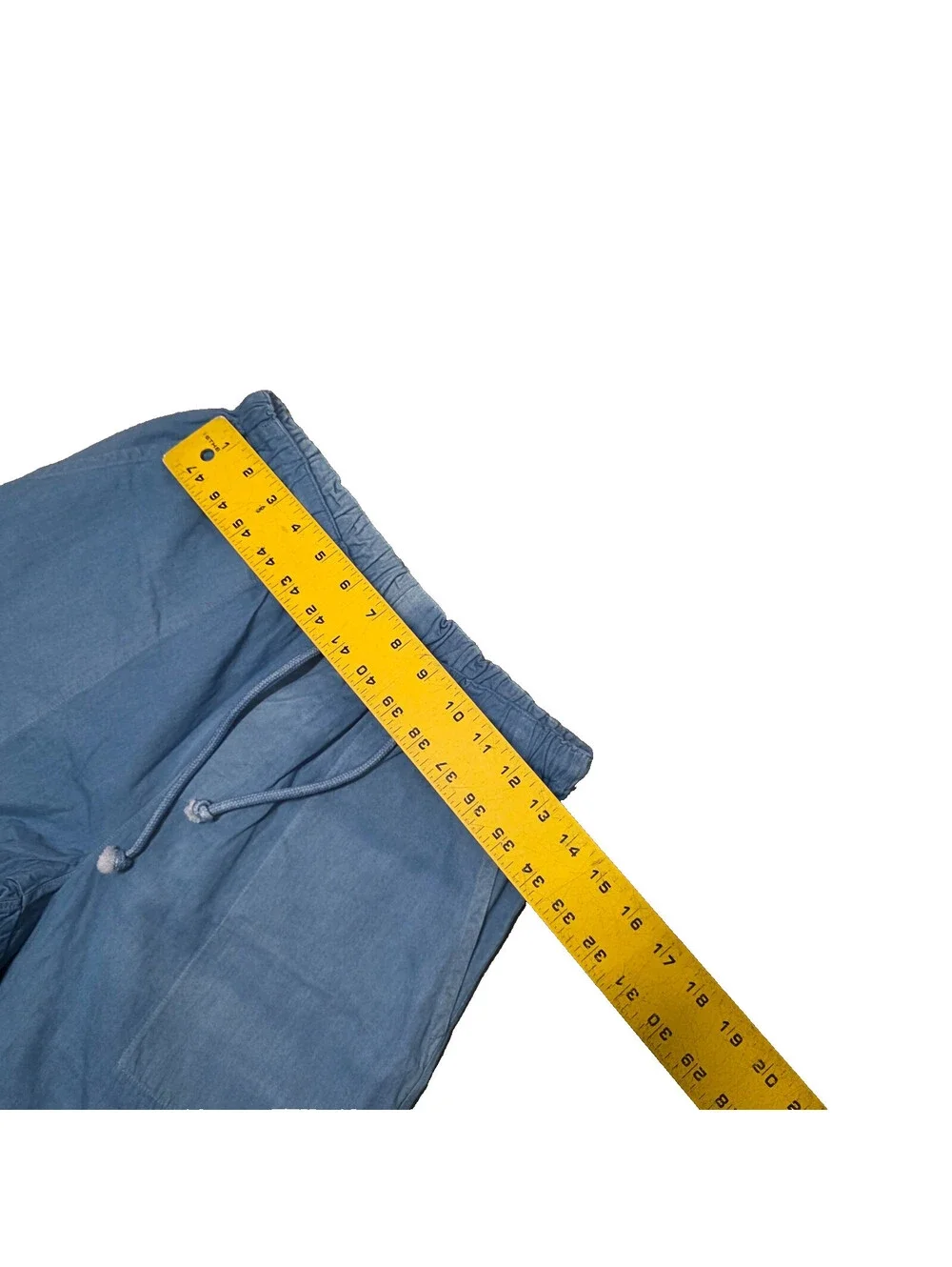 Industry of All Nations Natural Indigo 6Dips Button Fly Chino Pants Sx29 Organic